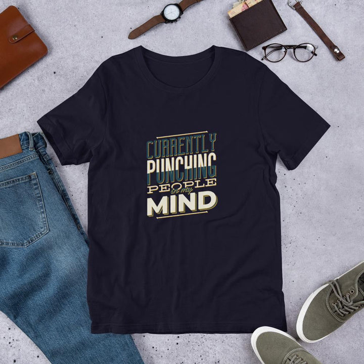 Punching People half Sleeve T-Shirt