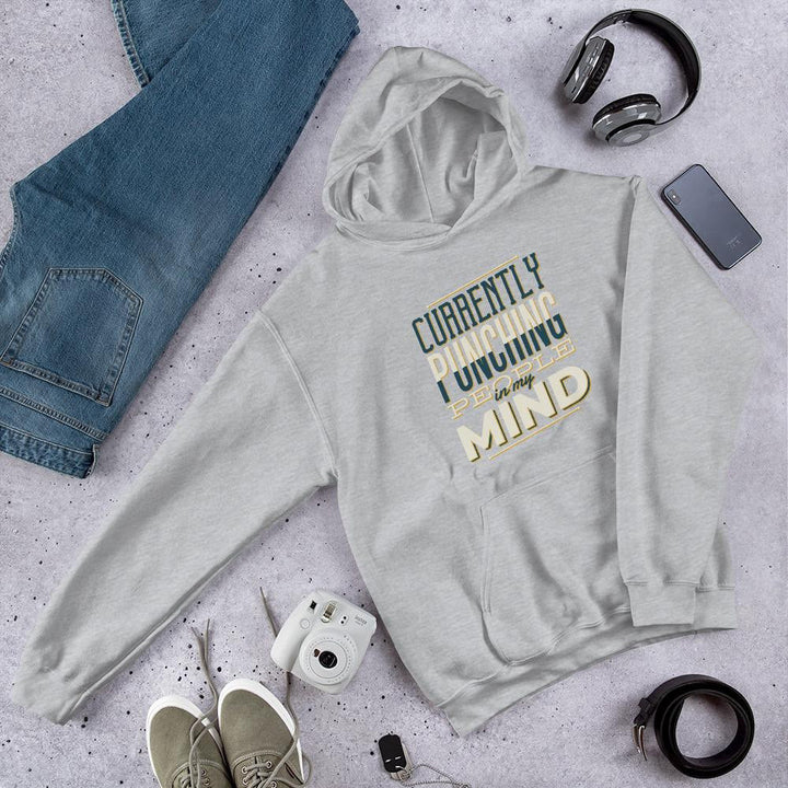 Punching People Unisex Hooded Sweatshirt