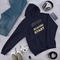 Start Doing Unisex Hooded Sweatshirt — Navy