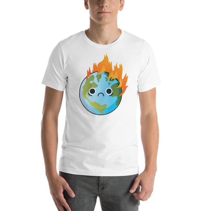 Burning Sad Earth Half Sleeve T-Shirt