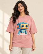 Sunny Oversized French Terry T-Shirt #Adorabots