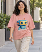 Sunny Oversized French Terry T-Shirt #Adorabots