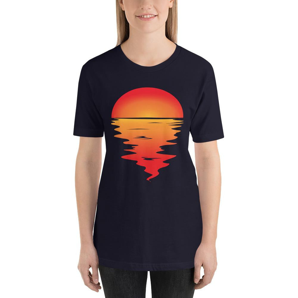 Sunset Reflection graphic tee – Fourth Dimension Club