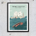 Trim Castle framed poster – Fourth Dimension Club