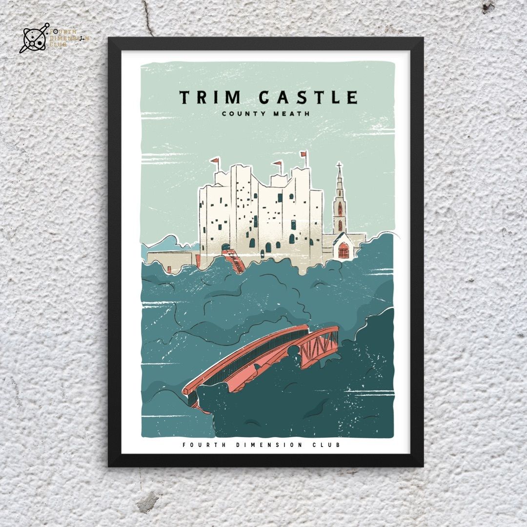 Trim Castle framed poster – Fourth Dimension Club