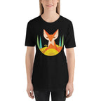 Geometric Fox graphic tee – Fourth Dimension Club