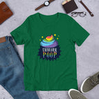 Unicorn poop Half Sleeve T-Shirt — Green