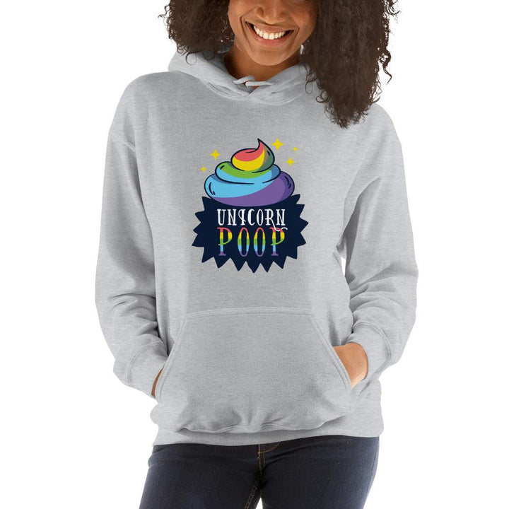 Unicorn Poop Unisex Hooded Sweatshirt