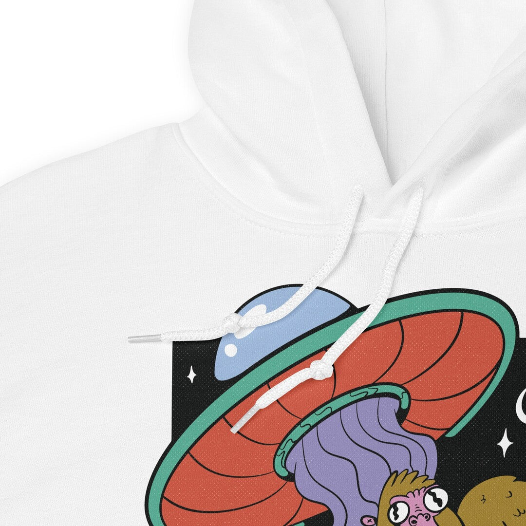 Cosmic Creature Hooded Sweatshirt — detail view 2