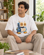 Zappy Oversized French Terry T-Shirt #Adorabots